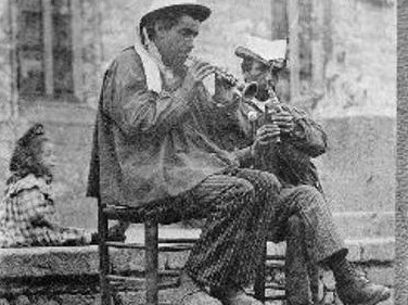 Le musicien aveugle du faouët